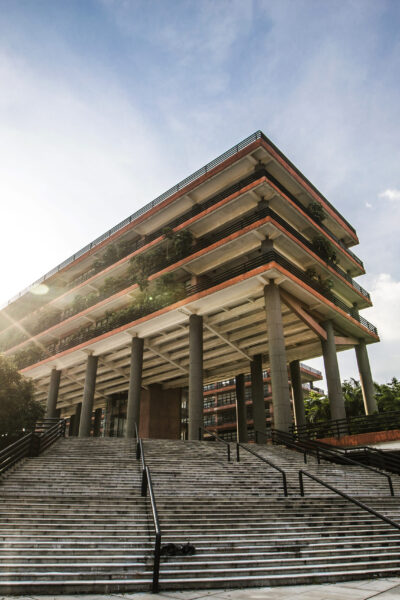 School, teaching building